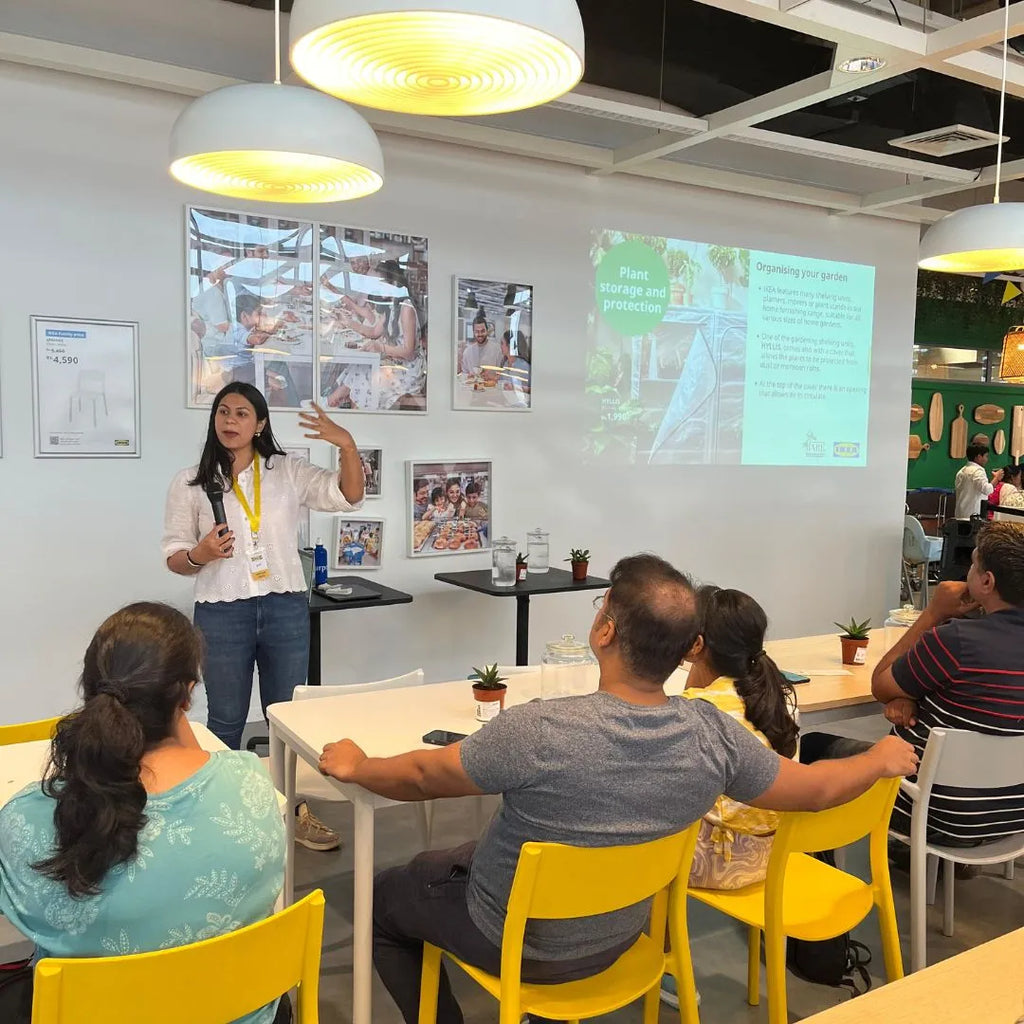 Urban gardening masterclass with IKEA