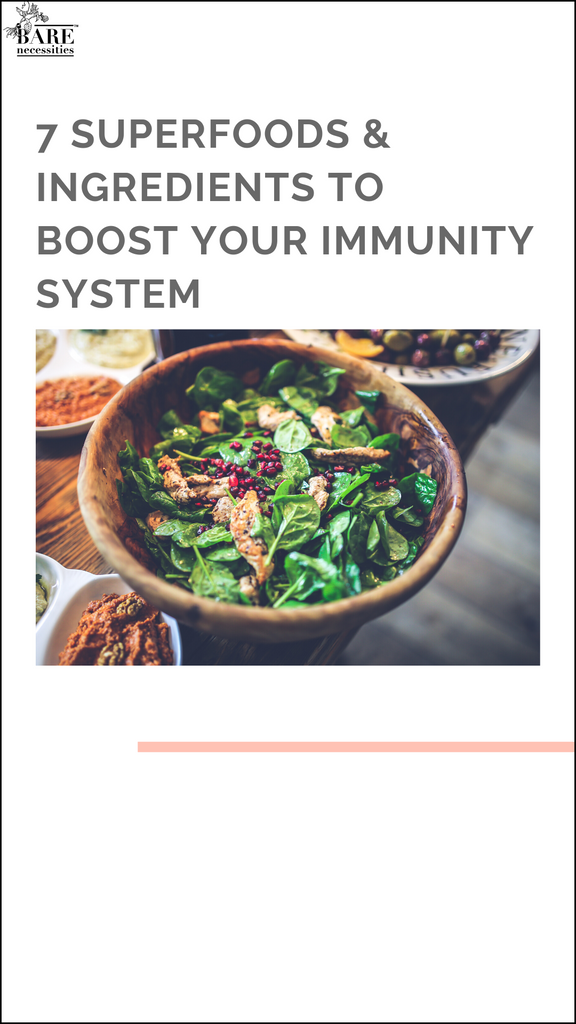 7 Superfoods & Ingredients to boost your immunity system