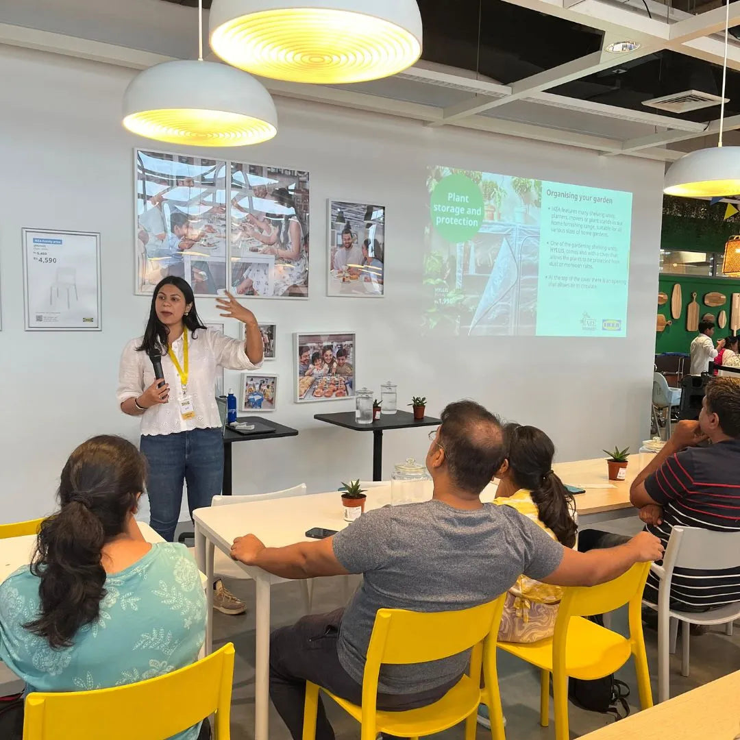Urban gardening masterclass with IKEA