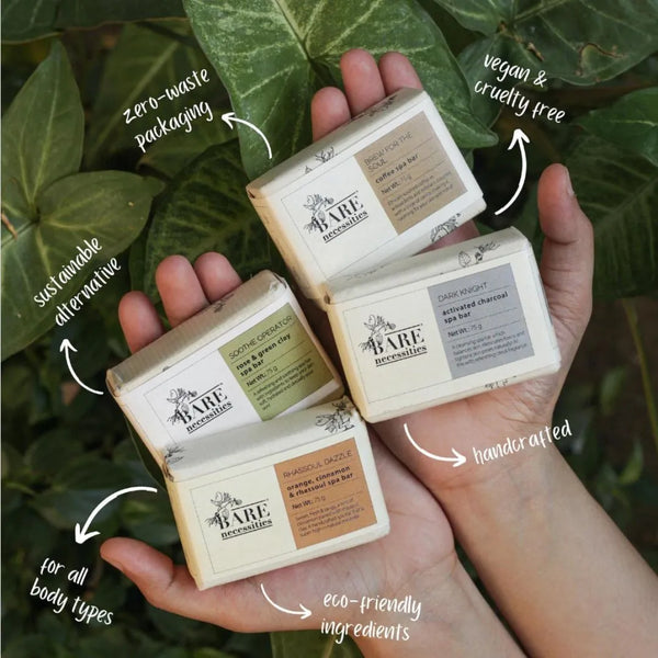 The perfect combination of cold-processed soaps