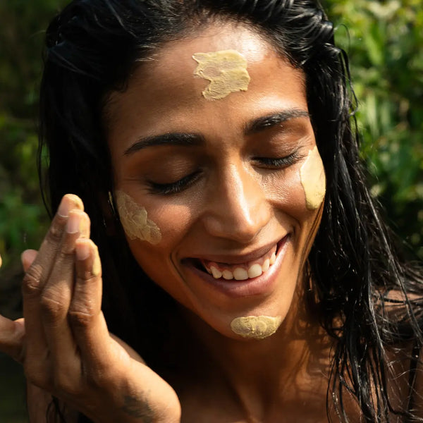 Natural face pack oil control deep cleansing clay mask