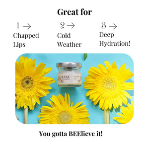 Busy Bee Lip Balm - 100% Natural Shea Butter Lip Care