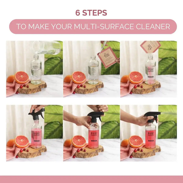 Eco-friendly surface cleaner toxin-free pet-safe formula