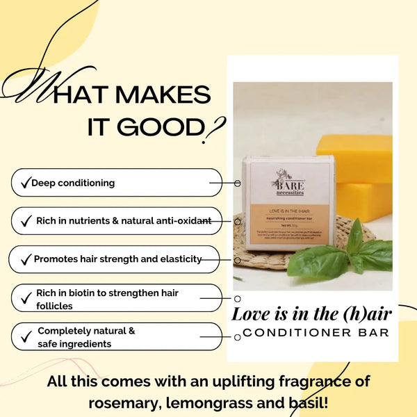 Love is in the (h)air deep hydration conditioner sustainable