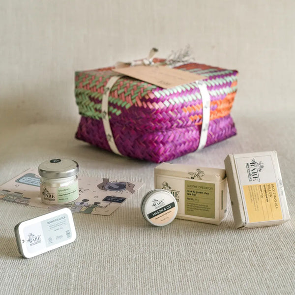 Teen's Green Glow Kit clean beauty self-care products