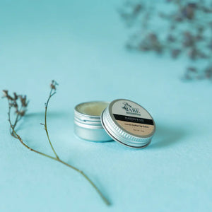 Natural vegan lip balm cocoa butter nourishing formula
