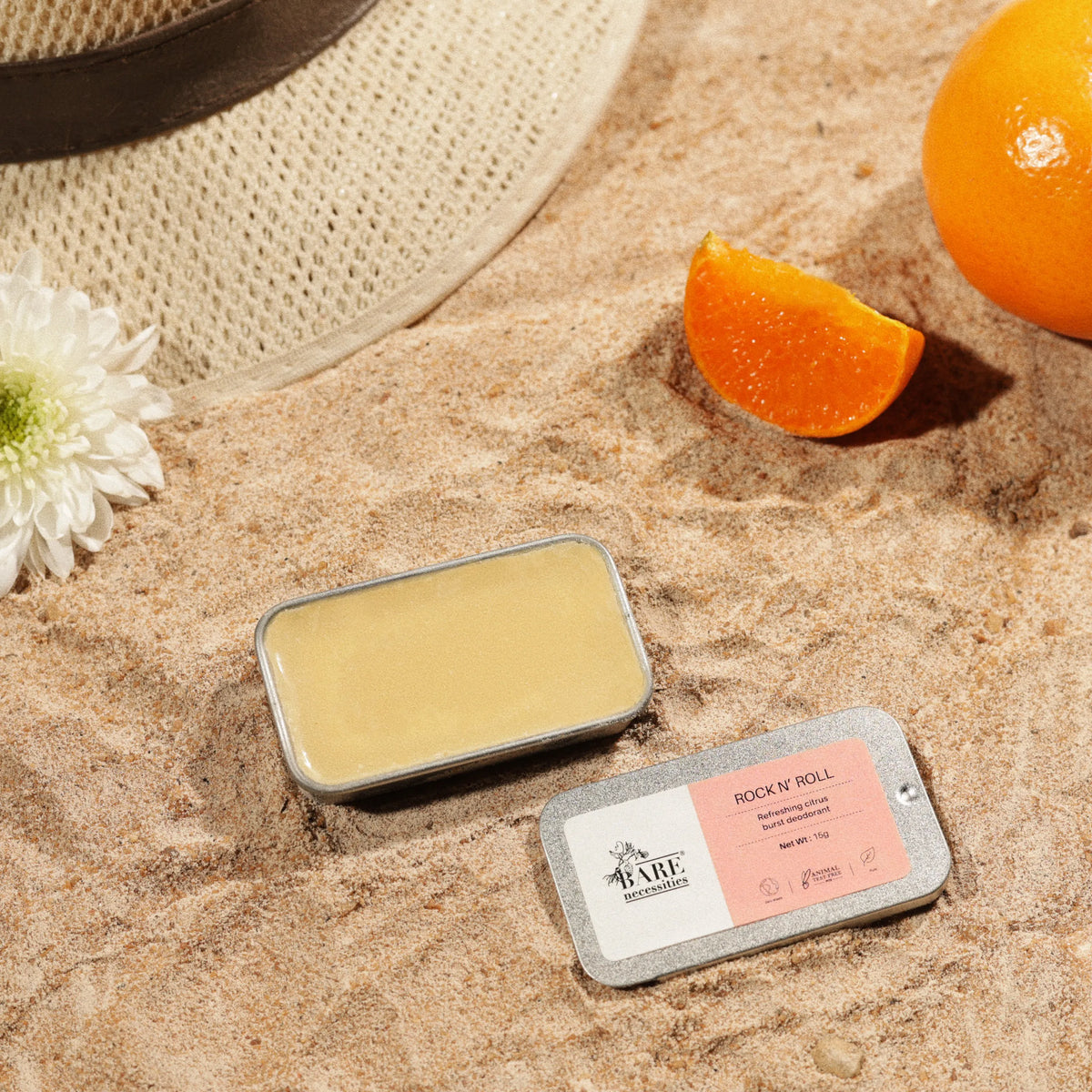 Rock N' Roll - Natural Citrus Solid Deodorant