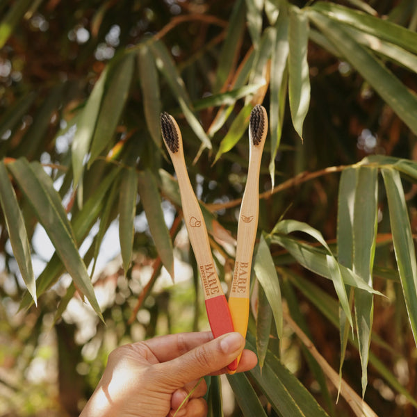 Compostable Bamboo Toothbrush - Biodegradable & Zero Waste