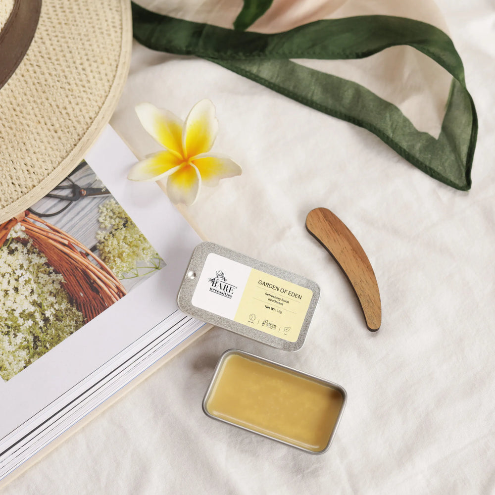 Garden of Eden floral natural deodorant plastic-free