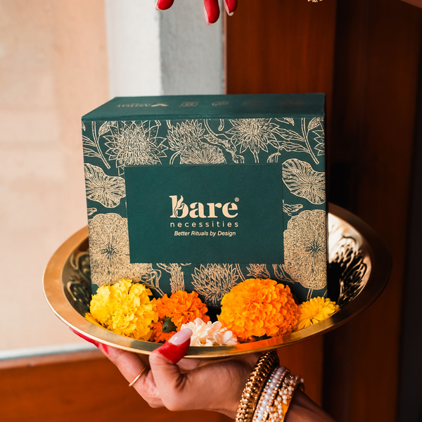 The Diwali Soiree Festive Gift Hamper - Skincare, Candles and Chocolates Gift Set