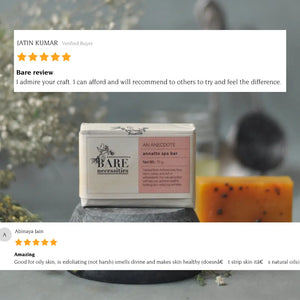 Annatto oil handmade soap anti-aging antioxidant natural ingredients