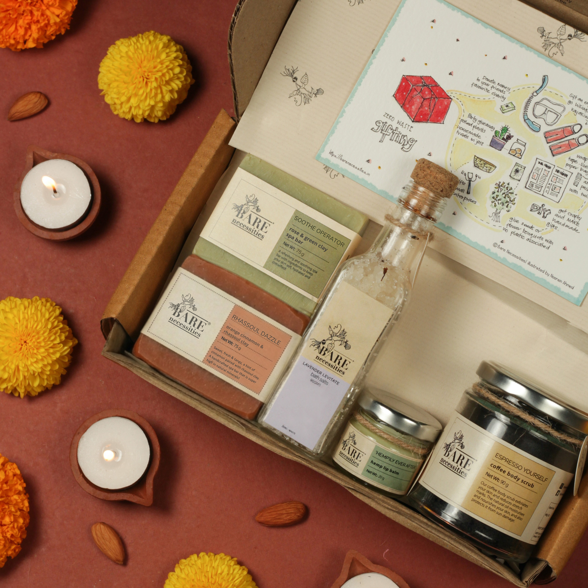 Happiness Gift Bundle - Zero Waste Handcrafted Gift Set image 1