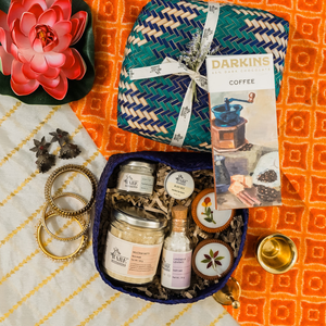 The Luminous Diwali Gift Hamper - Glowing Skin and Terracotta Diya Eco Friendly Gift Set