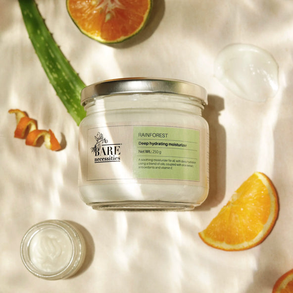 Rainforest Moisturizer face and body butter with aloe extract