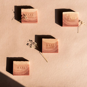 Cold-processed lavender rose spa bar soothing natural soap