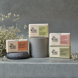 Pack of 4 Natural Spa Bars - Handmade Cold-Processed Soaps