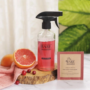 Genie in a bottle zero waste multi-surface cleaner plant-based