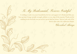 Bridesmaid