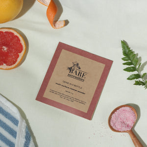 Plant-based multi-surface cleaner zero waste packaging