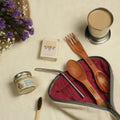Zero waste travel kit eco-friendly travel essentials sustainable reusable