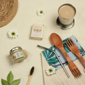 Eco-friendly travel kit zero waste sustainable travel products