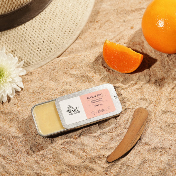 Rock N' Roll - Natural Citrus Solid Deodorant | Aluminium-Free & Baking Soda-Free