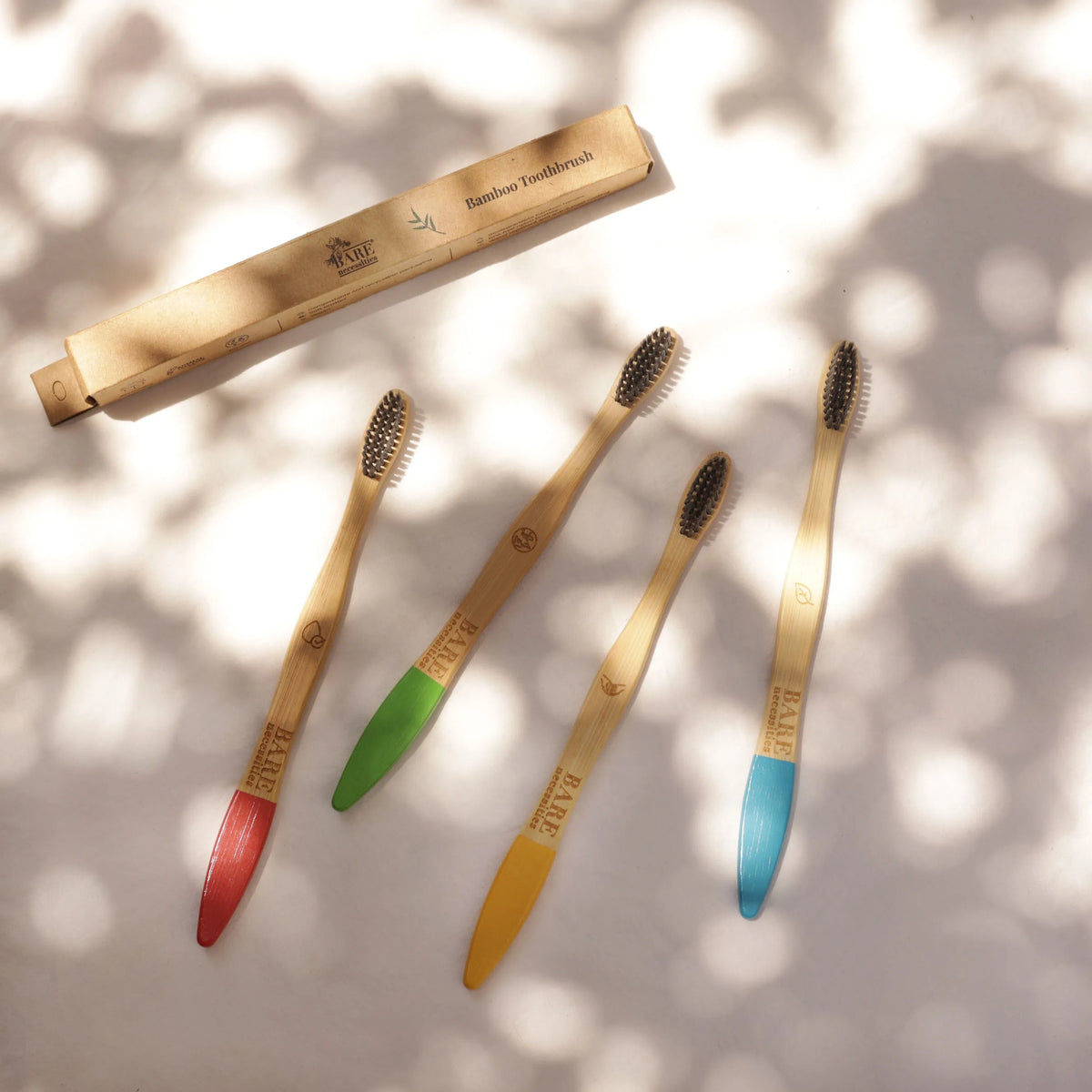 Compostable Bamboo Toothbrush - Eco-Friendly & Family Safe image 1