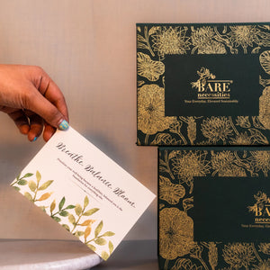 Wedding favours eco-friendly gift set sustainable beauty
