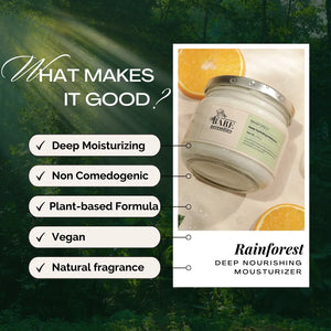 Rainforest Moisturizer with natural botanical ingredients