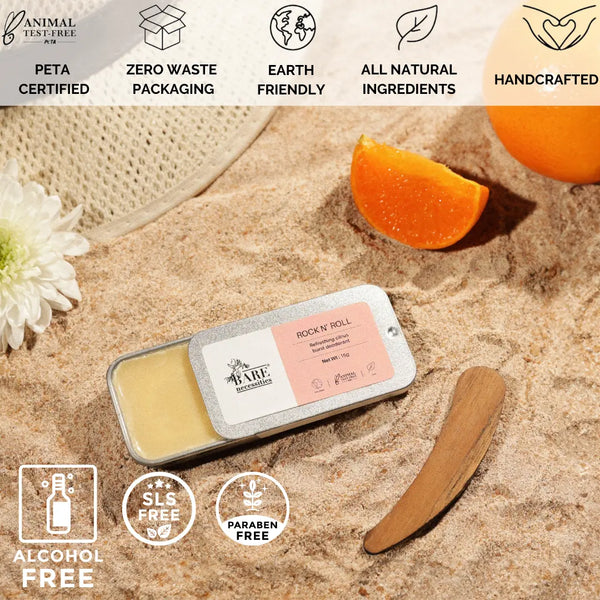 Vegan plant-based deodorant zero waste natural odor control