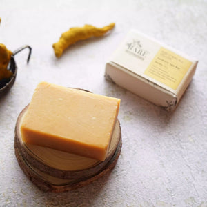 turmeric soap vegan cold-processed
