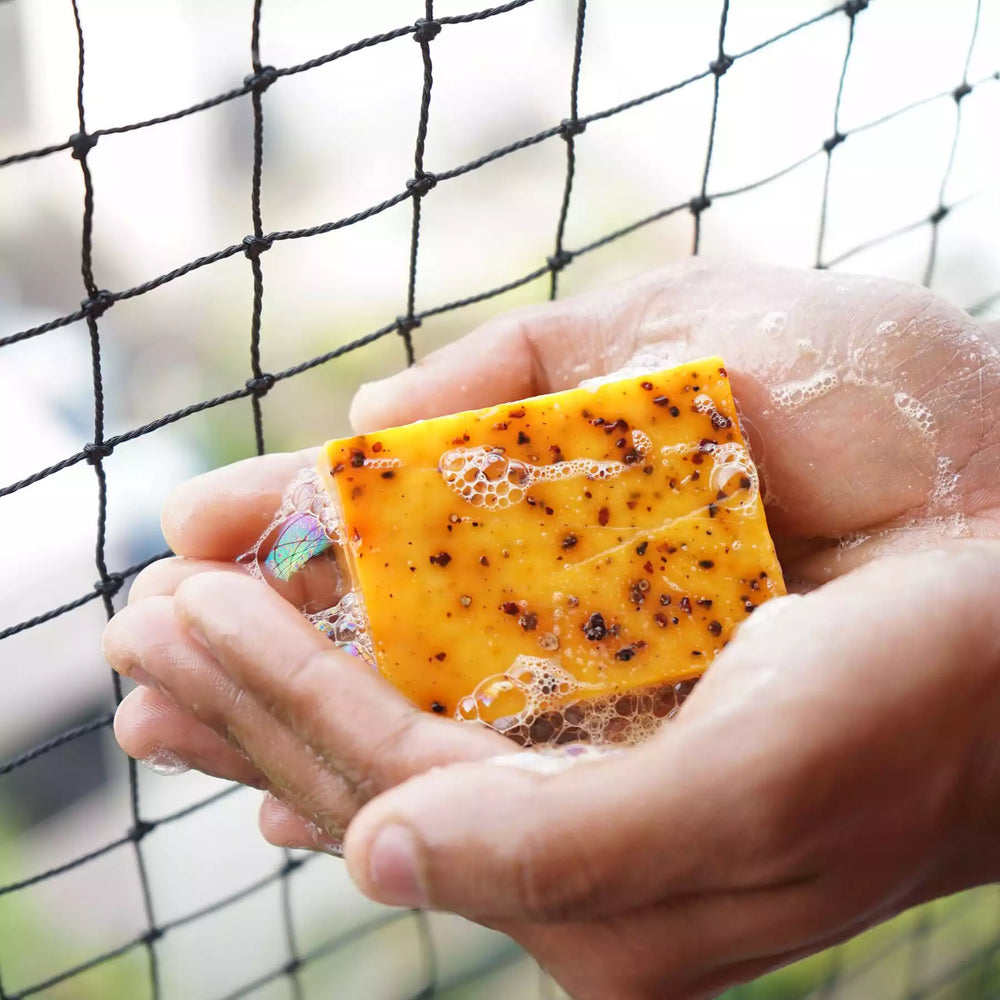 Annatto spa bar handmade earth-friendly natural soap antioxidant