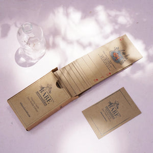 Zero waste playing cards FSC certified paper sustainable alternative