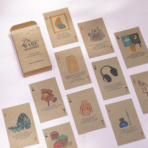 Eco-friendly playing cards FSC certified paper zero waste deck