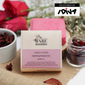 Crans N' Roses natural vegan shampoo bar zero waste hair care