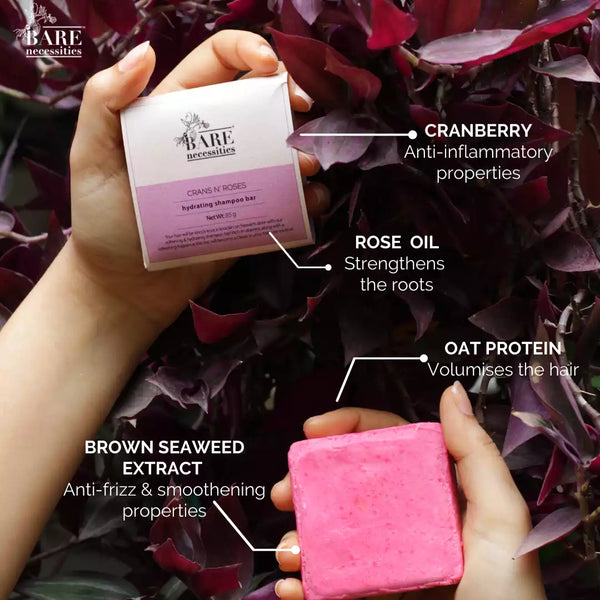 Bare Hair Care Kit - Sulphate-Free Natural Shampoo & Conditioner Bar Duo
