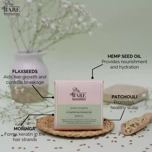Down to Earth shampoo bar nourishing plant-based formula
