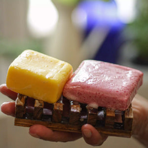 Plant-based shampoo bar natural hair care eco-friendly sustainable