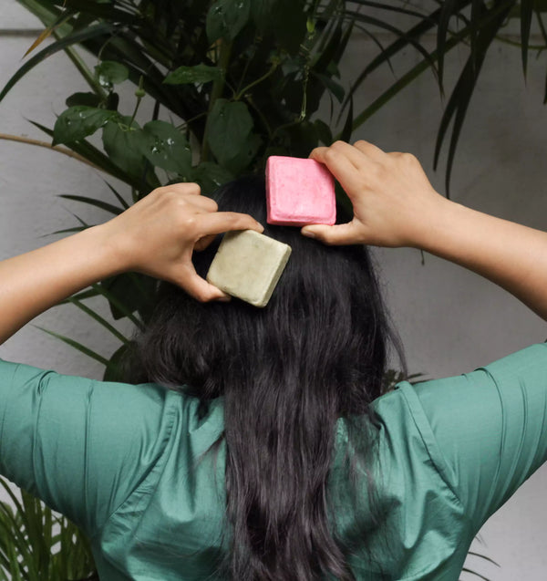 Bare Hair Care Kit - Sulphate-Free Natural Shampoo & Conditioner Bar Duo