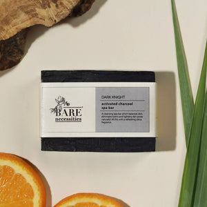 Dark Knight activated charcoal spa bar handmade toxin-free natural soap