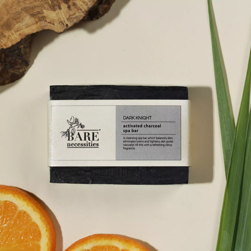 Dark Knight activated charcoal spa bar handmade toxin-free natural soap