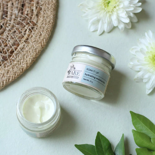 Soak it up Moisturizer natural body butter jar with plant-based ingredients