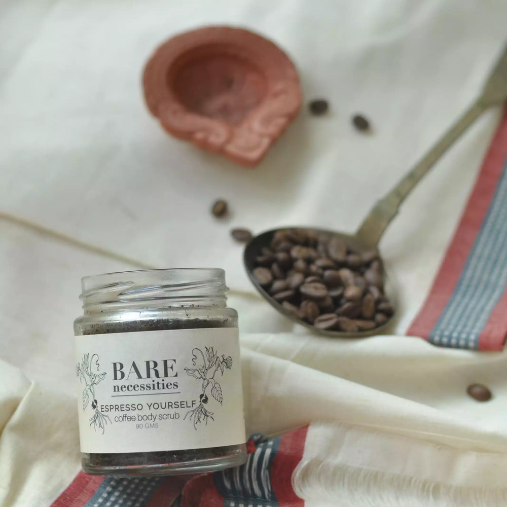 Espresso Yourself coffee body scrub natural vegan zero waste exfoliator