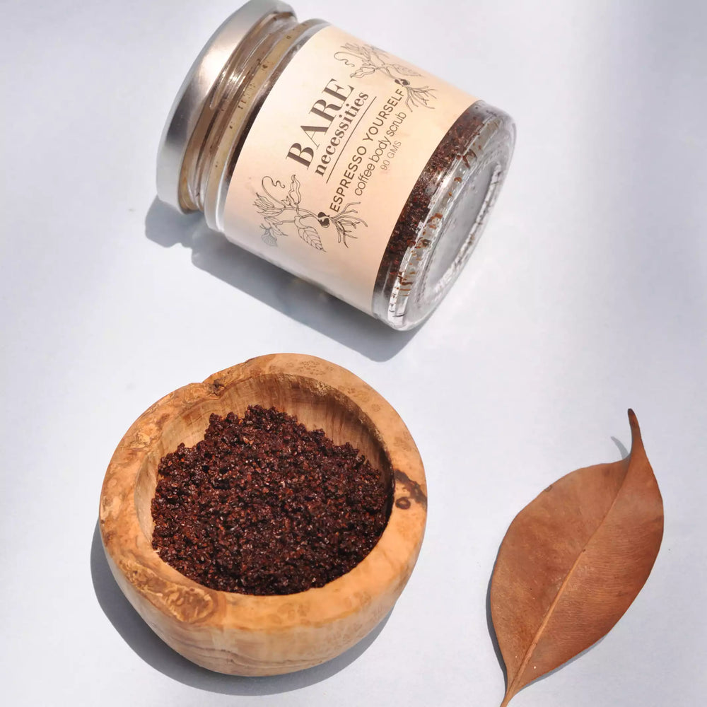 Espresso Yourself coffee body scrub natural vegan zero waste exfoliator
