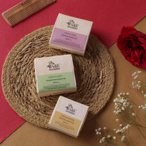 Bare Hair Care Kit - Sulphate-Free Natural Shampoo & Conditioner Bar Duo