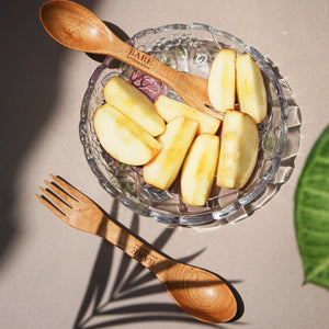 Reusable spork 2-in-1 spoon fork travel-friendly